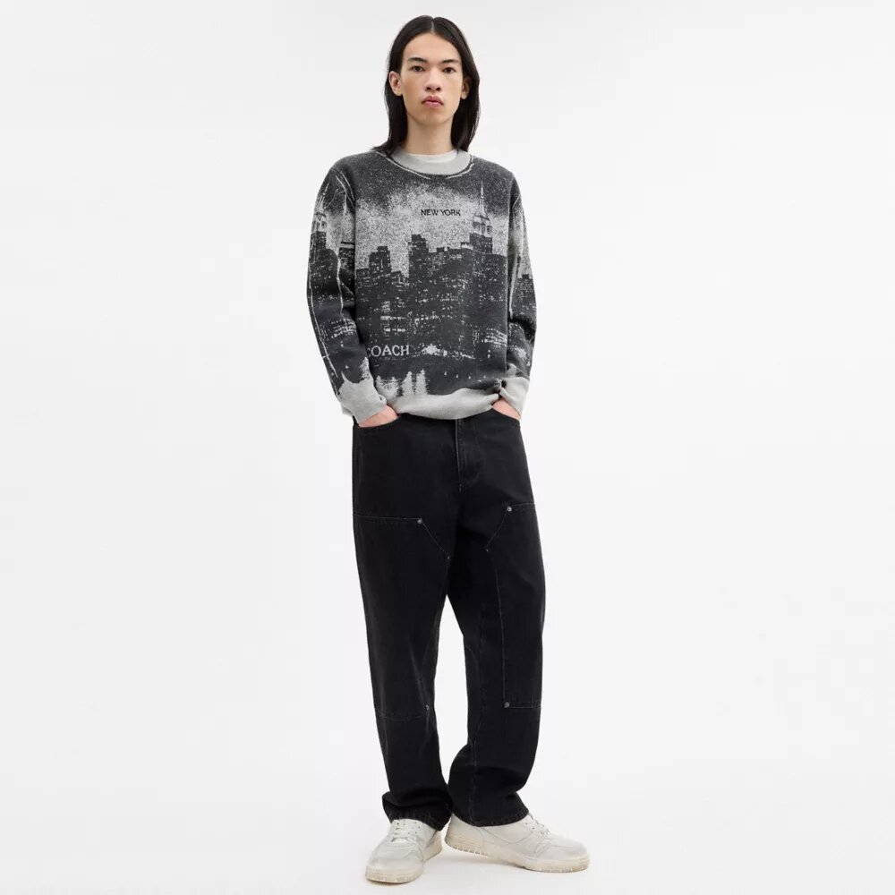 Bluza crewneck „Postcard”