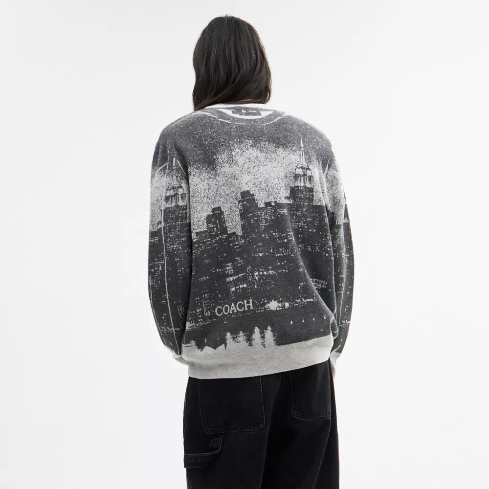 Bluza crewneck „Postcard”