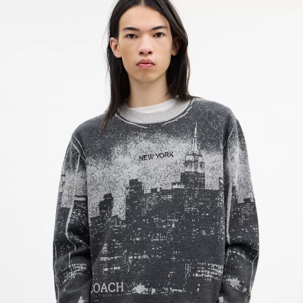 Bluza crewneck „Postcard”