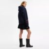 Bluza z kapturem o luźnym kroju z motywem kolażu dinozaurów, wykonana z bawełny organicznej