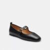 Buty Mary Jane z nitami w kształcie litery C