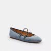 Buty Mary Jane z podwójną klamrą w kolorze „Loved Denim”