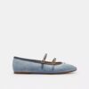Buty Mary Jane z podwójną klamrą w kolorze „Loved Denim”