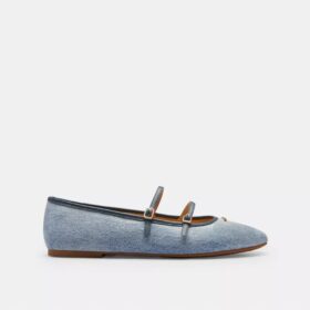 Buty Mary Jane z podwójną klamrą w kolorze „Loved Denim”