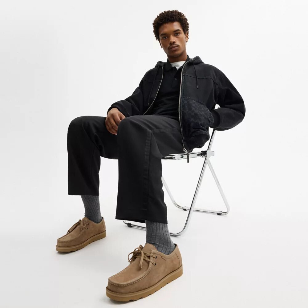 Buty typu chukka z Signature Canvas