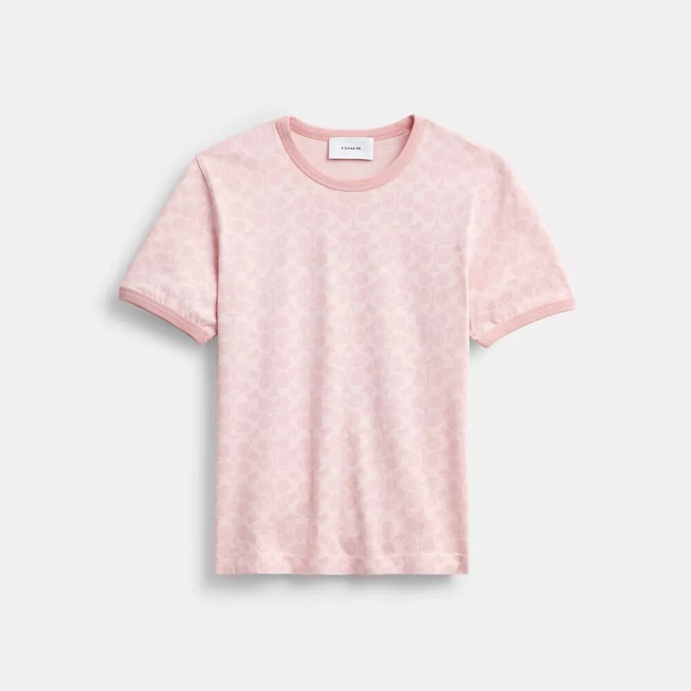 Charakterystyczny T-shirt z ściągaczem z bawełny organicznej