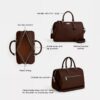 Duża torba typu satchel Rowan