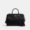 Duża torba typu satchel Rowan z charakterystycznej skóry
