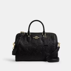 Duża torba typu satchel Rowan z charakterystycznej skóry