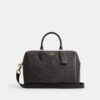 Duża torba typu satchel Rowan z Signature Canvas