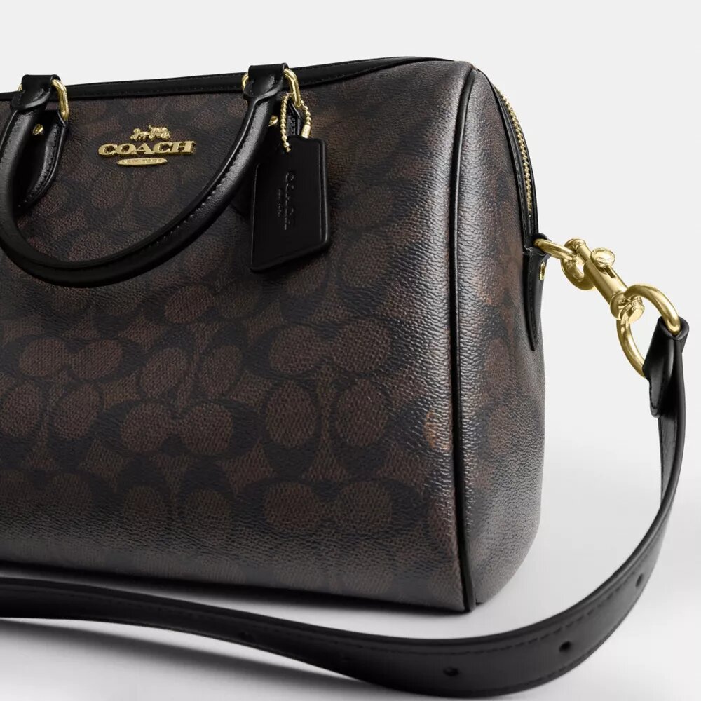 Duża torba typu satchel Rowan z Signature Canvas