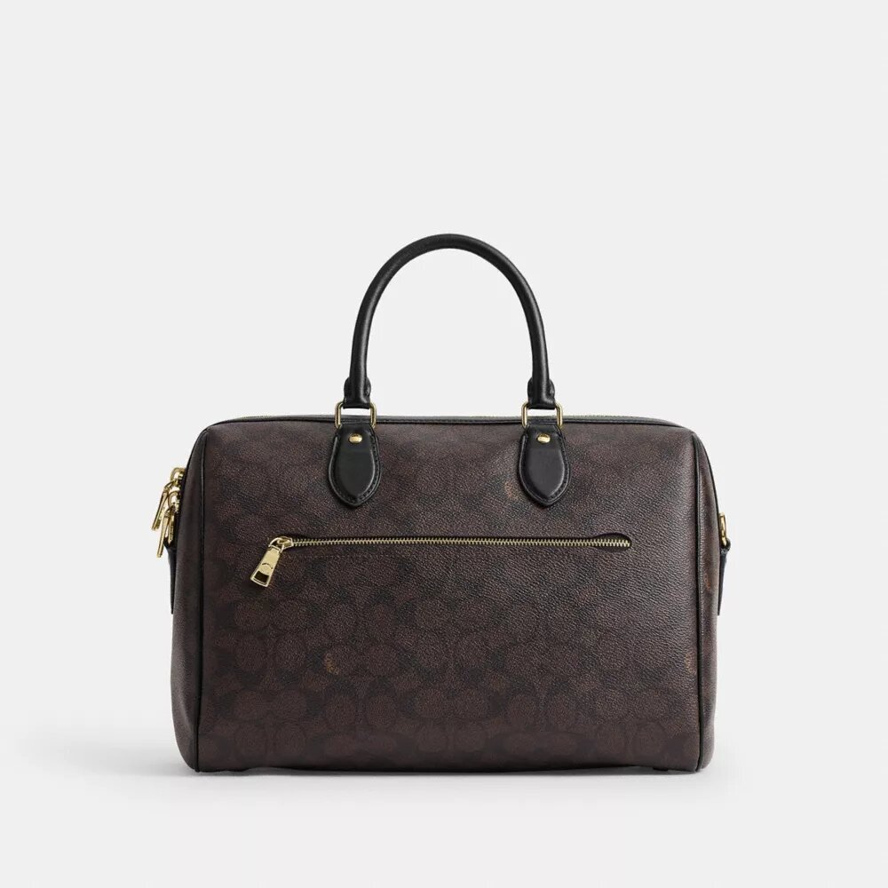 Duża torba typu satchel Rowan z Signature Canvas