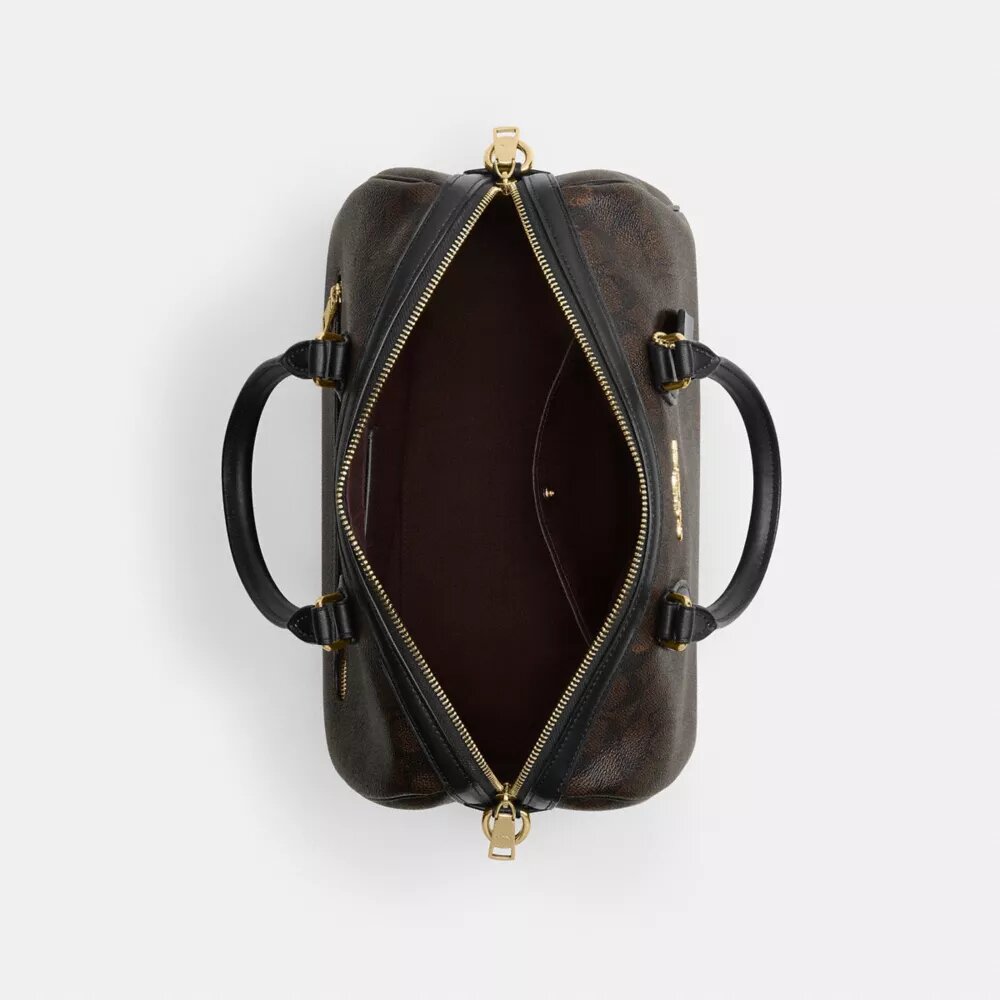 Duża torba typu satchel Rowan z Signature Canvas