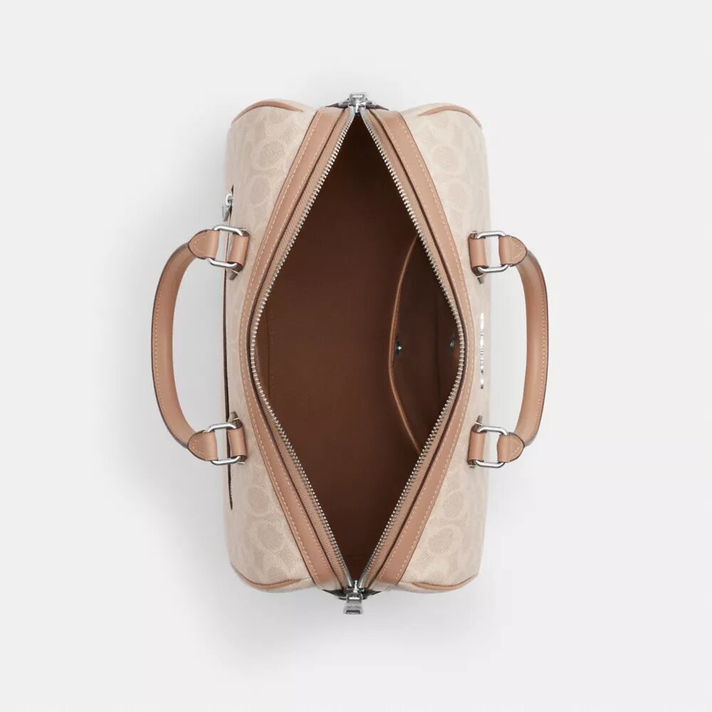Duża torba typu satchel Rowan z Signature Canvas