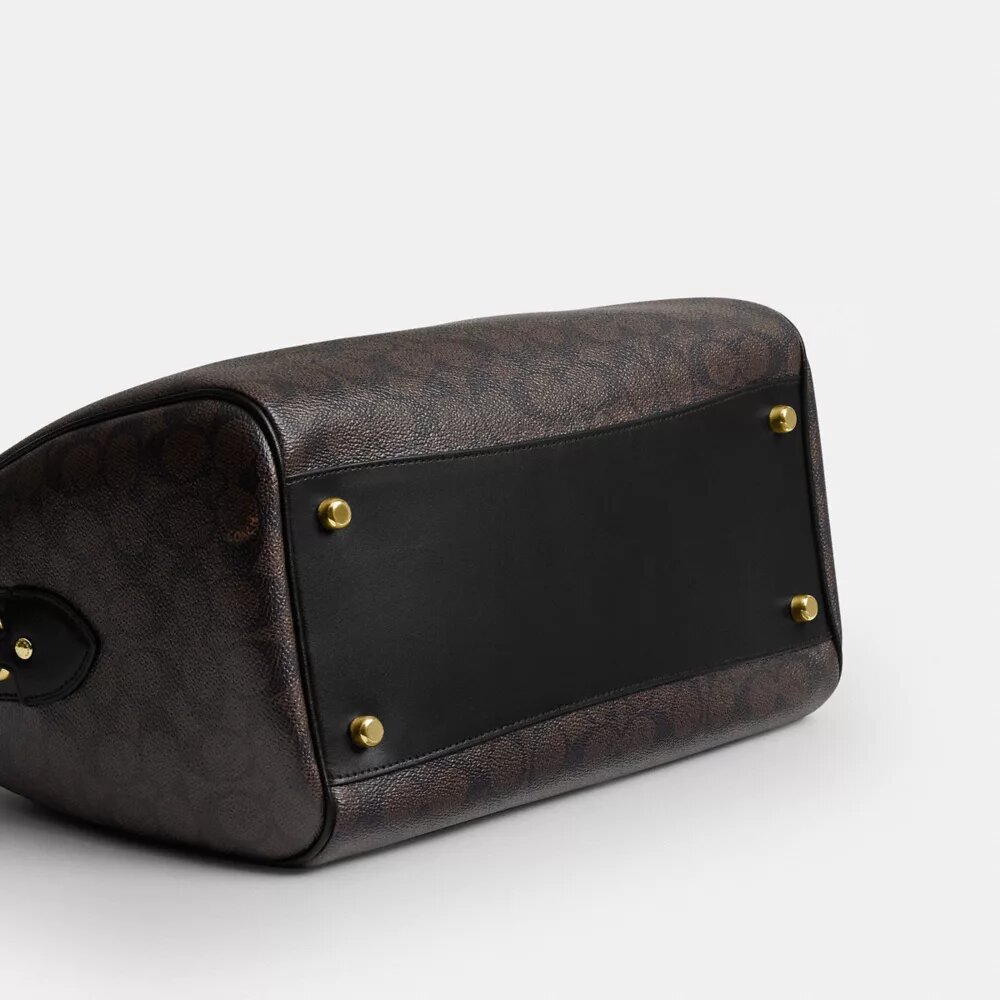 Duża torba typu satchel Rowan z Signature Canvas