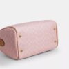 Duża torba typu satchel Rowan z Signature Canvas z zawieszkami