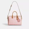 Duża torba typu satchel Rowan z Signature Canvas z zawieszkami