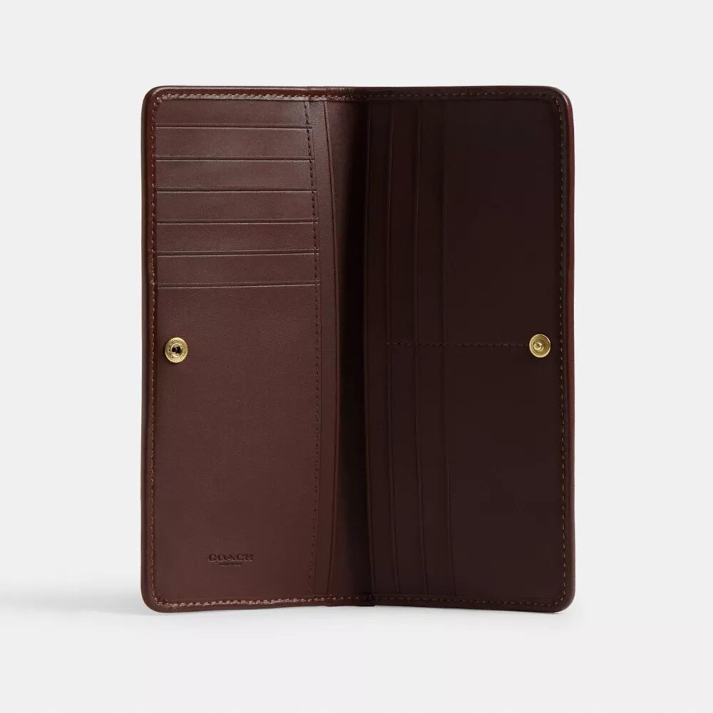 Essential Slim Portfel z charakterystycznym żakardem