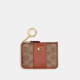 Etui na dowód osobisty Essential Mini z Signature Canvas