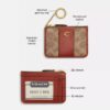 Etui na dowód osobisty Essential Mini z Signature Canvas