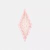 Jedwabna chusta w romby z nadrukiem „Waterfall Tea Rose”