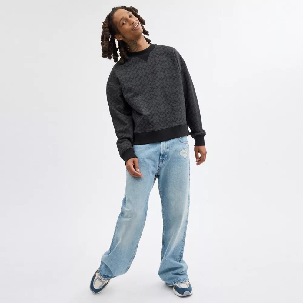 Klasyczna bluza crewneck
