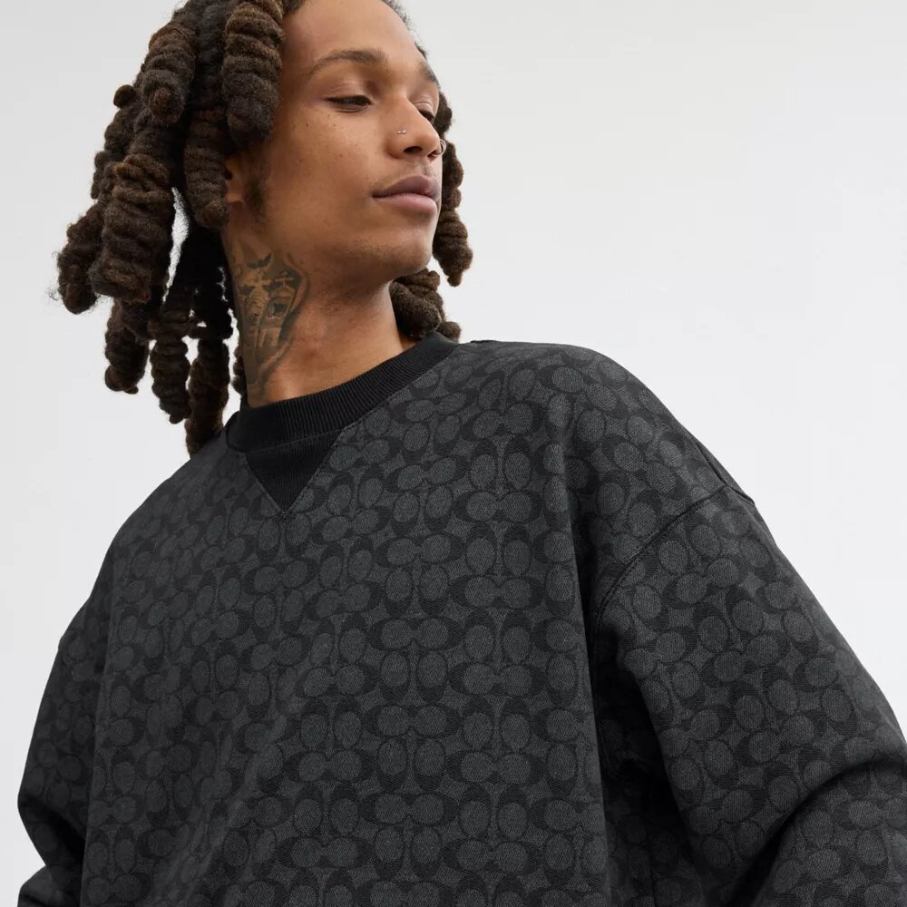 Klasyczna bluza crewneck