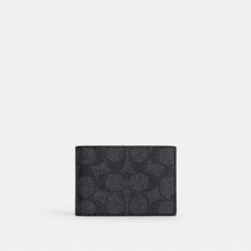 Kompaktowy portfel z Signature Canvas