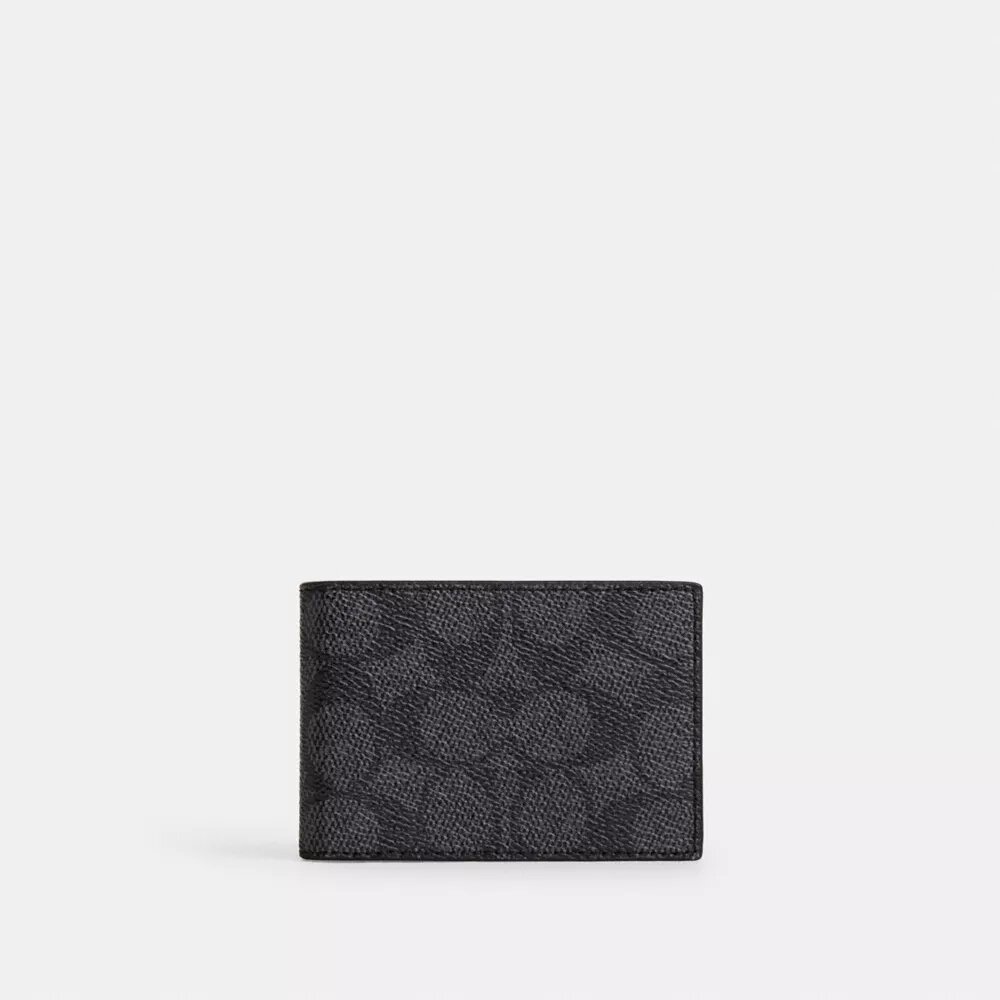 Kompaktowy portfel z Signature Canvas