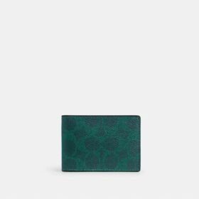Kompaktowy portfel z Signature Canvas
