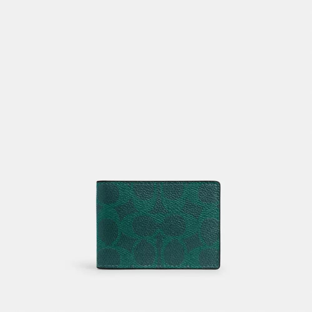 Kompaktowy portfel z Signature Canvas