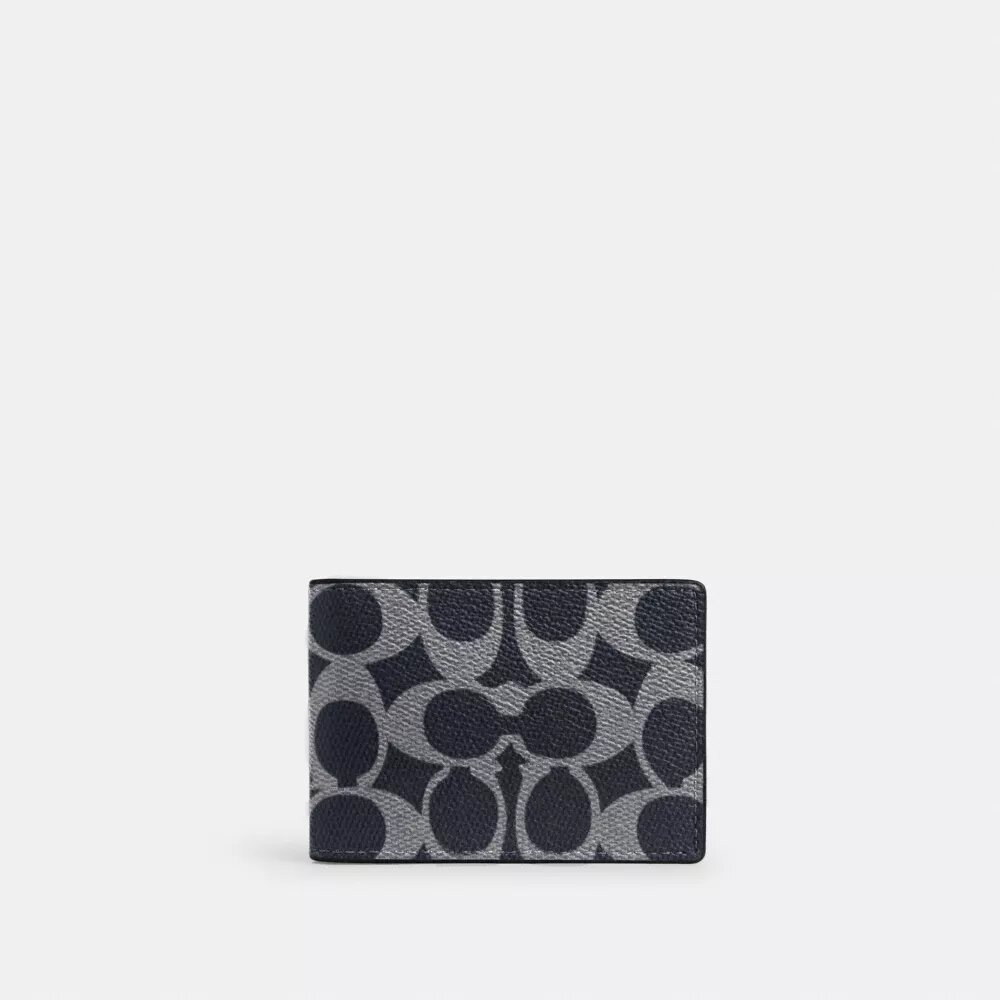Kompaktowy portfel z Signature Canvas