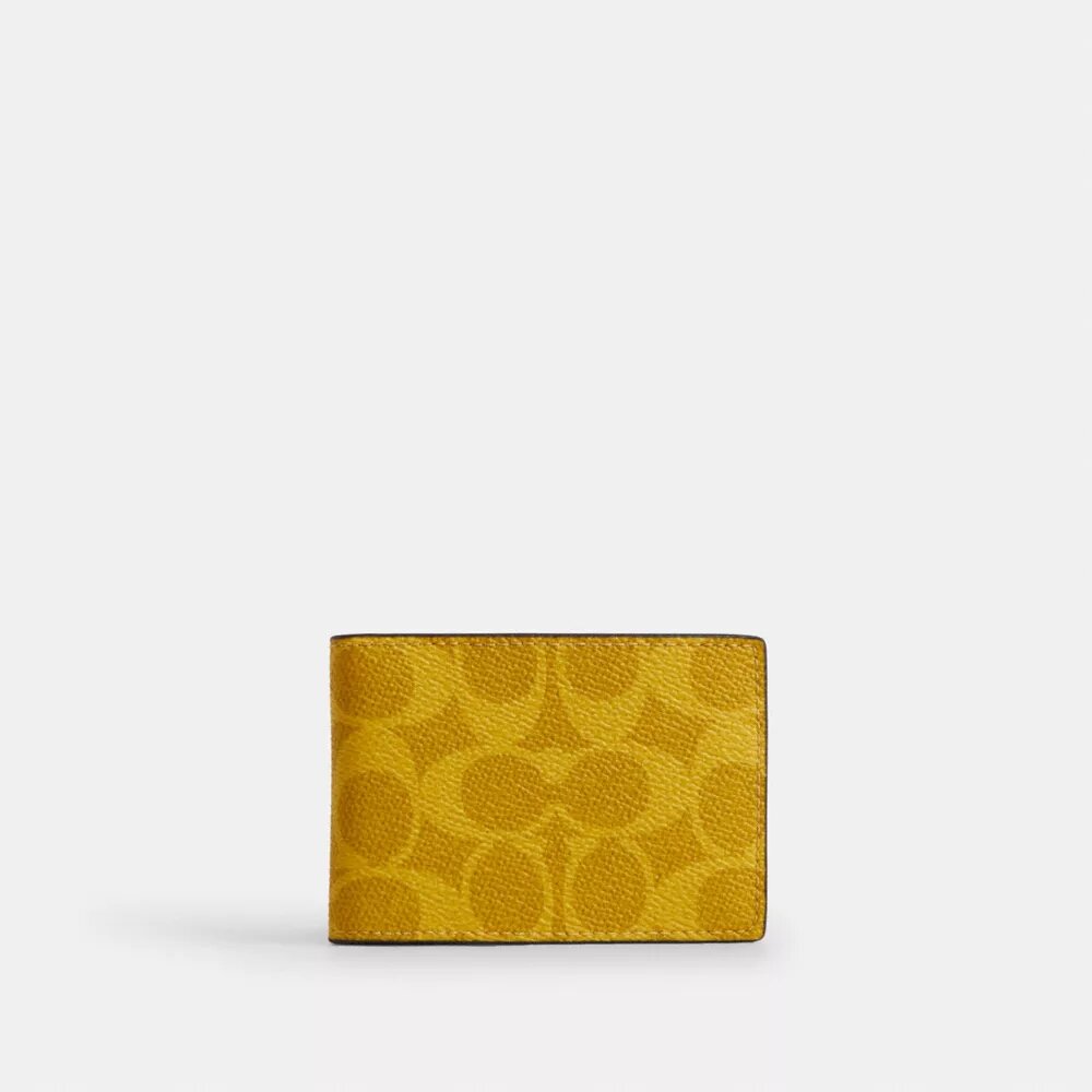 Kompaktowy portfel z Signature Canvas