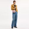 Listonoszka Elodie 18 w kolorze „Loved Denim” z pikowaniem