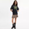 Luźny T-shirt z okazji 10. urodzin Rexy'ego, wykonany z bawełny organicznej