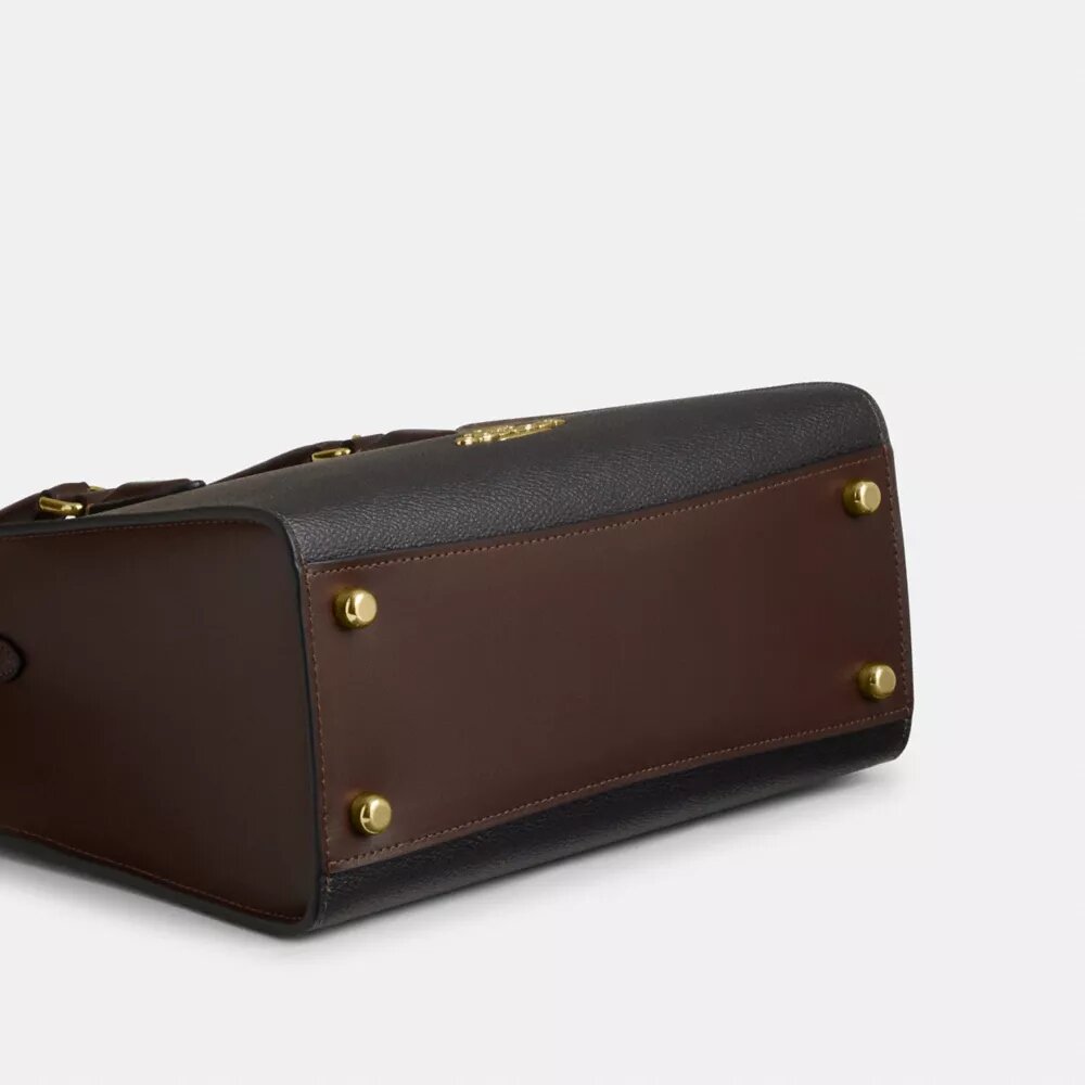Mała torba Shopper „Maggie” z płótna „Ombre Signature Canvas”