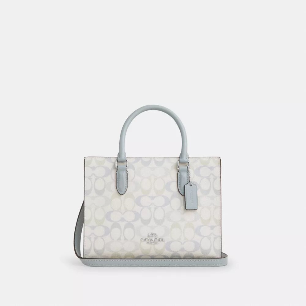 Mała torba Shopper „Maggie” z Signature Canvas