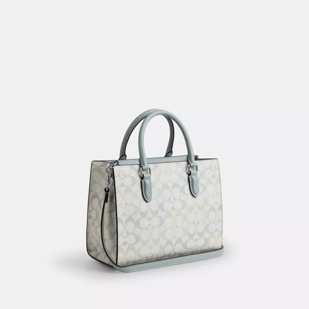 Mała torba Shopper „Maggie” z Signature Canvas
