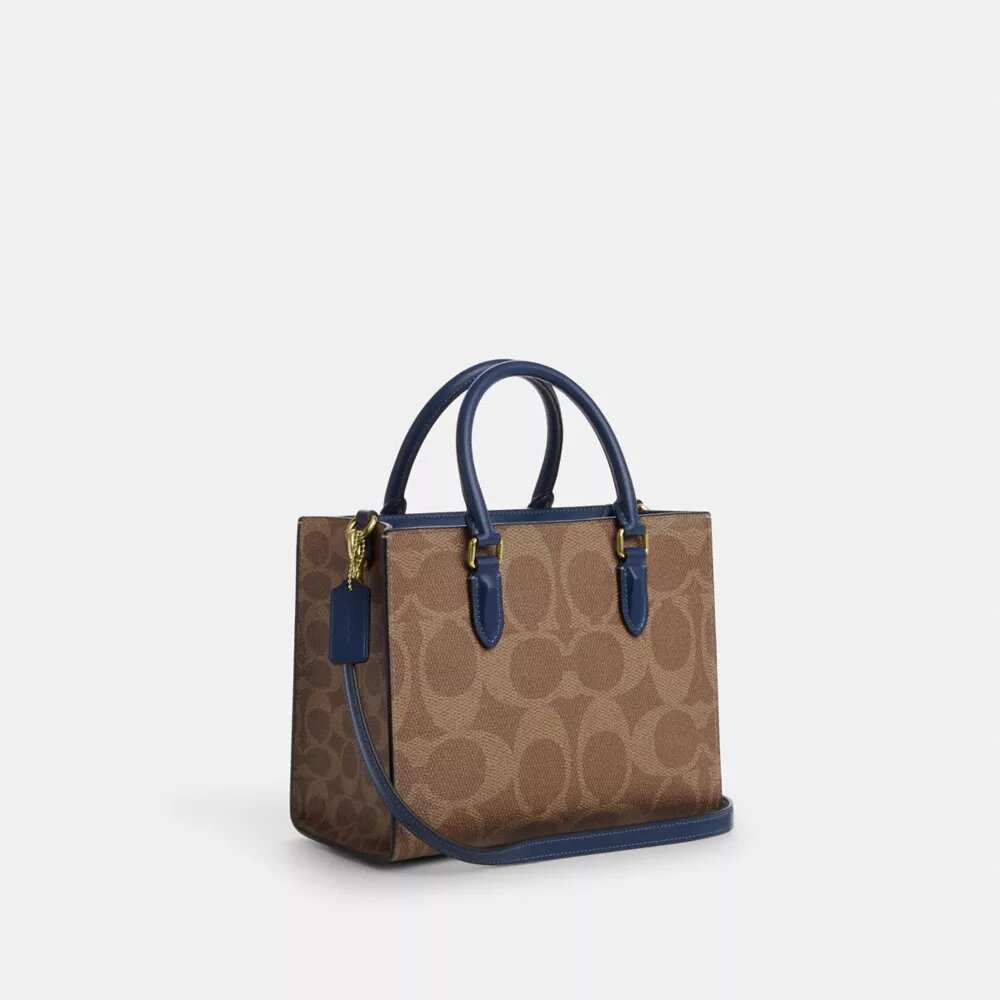 Mała torba Shopper „Maggie” z Signature Canvas