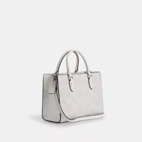 Mała torba Shopper „Maggie” z Signature Canvas