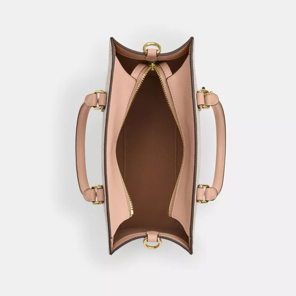 Mała torba Shopper „Maggie” z Signature Canvas