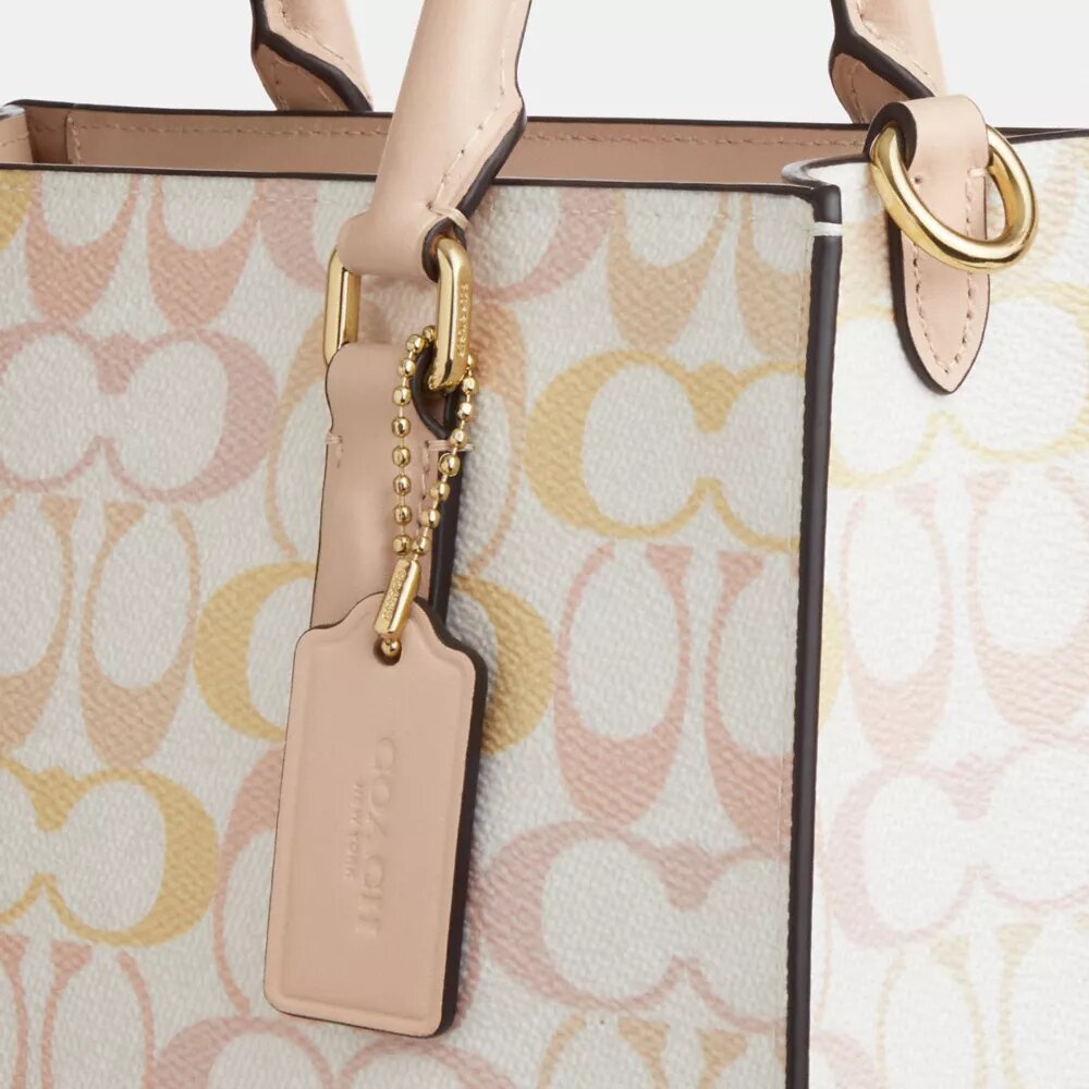 Mała torba Shopper „Maggie” z Signature Canvas
