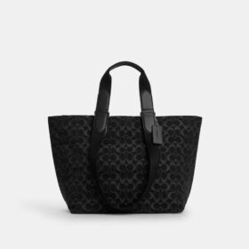 Mała torba Shopper z charakterystycznego dżinsu
