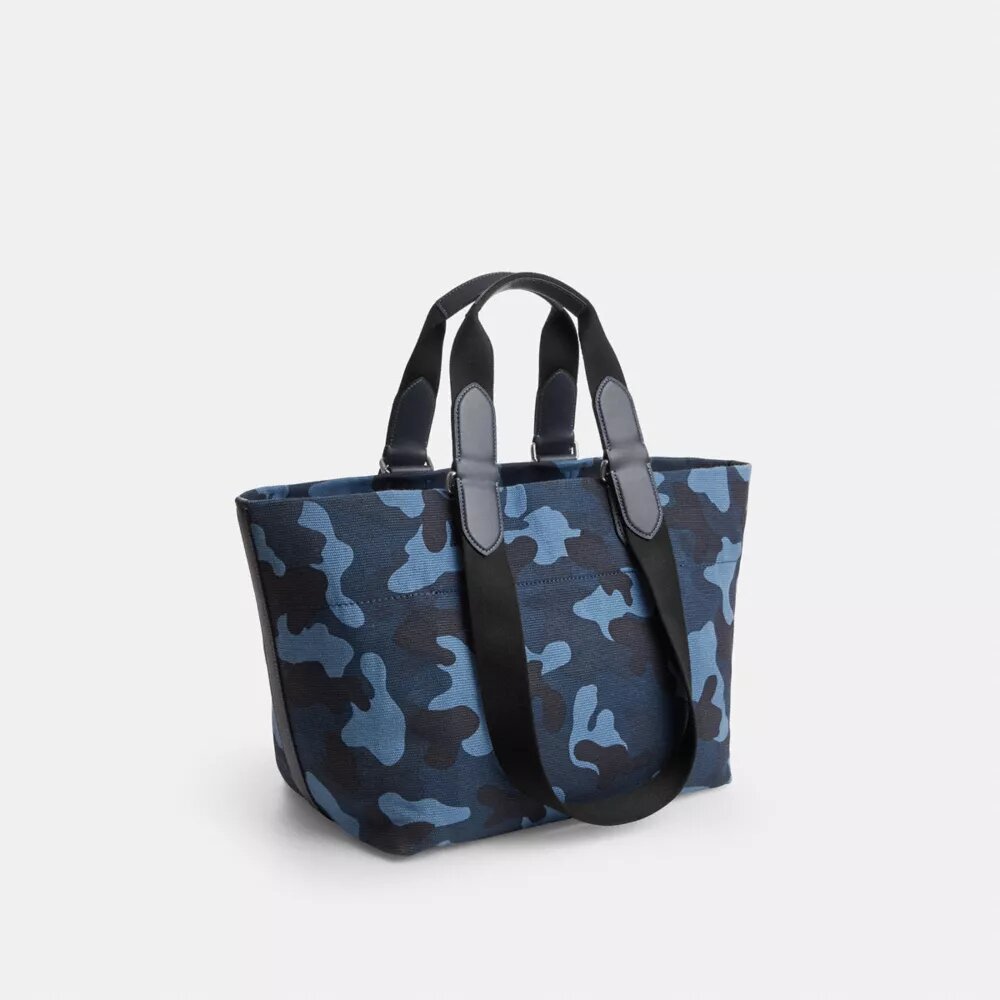 Mała torba Shopper z nadrukiem w kamuflażu