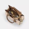 Mała torba typu Shopper „Maggie” z charakterystycznego Signature Canvas w blokowe wzory
