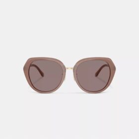 Maxi Sculpted C – oversize’owe okrągłe okulary przeciwsłoneczne