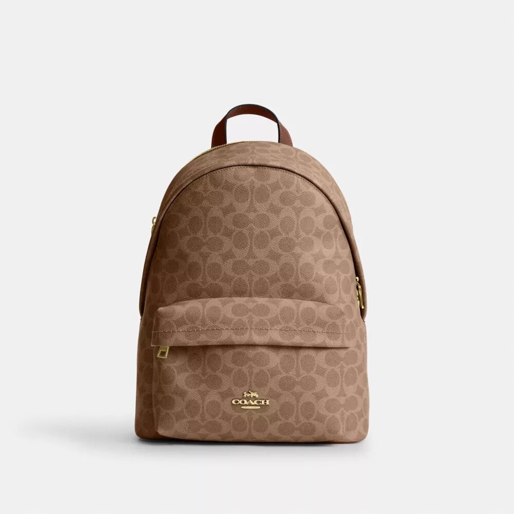 Mały plecak Taylor z Signature Canvas