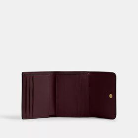 Mały portfel Mila z klapką w stylu colorblock