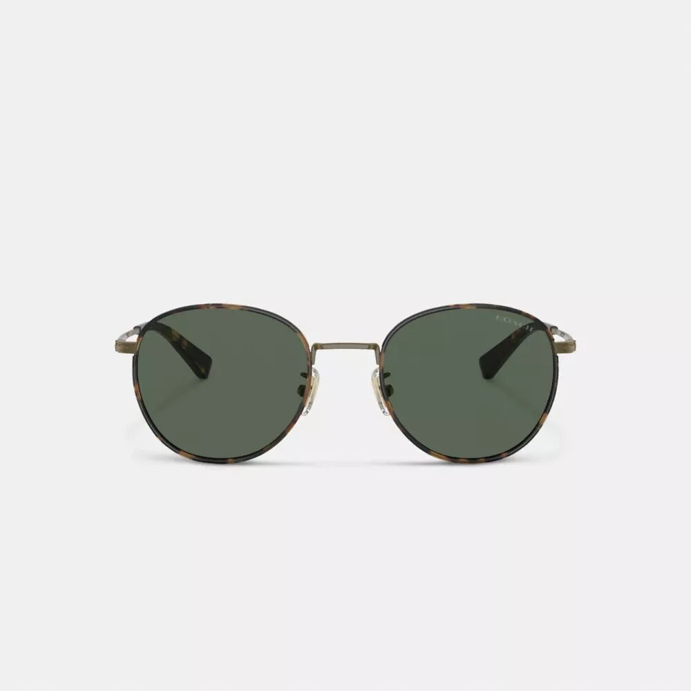 Metalowe okrągłe okulary przeciwsłoneczne Windsor