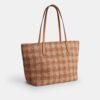 Miejska torba typu Shopper z nadrukiem w kratkę